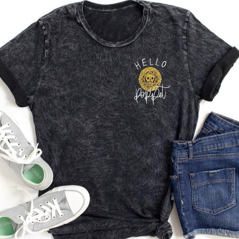 Disney Inspired “Hello Poppet” Pirates of the Caribbean Jack Sparrow Shirt